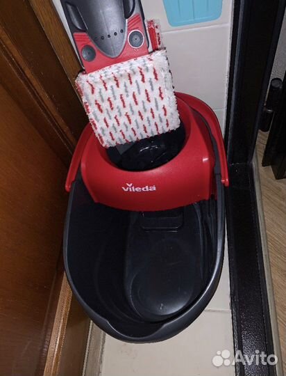Швабра с ведром новый набор Vileda