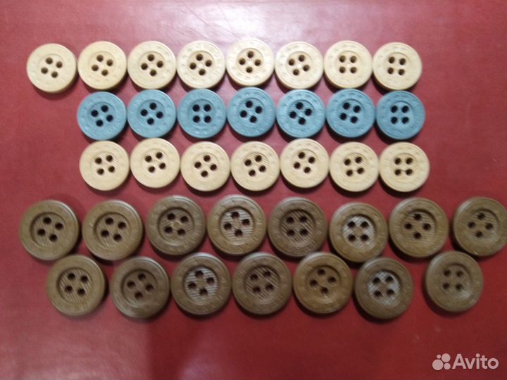 Пуговицы для одежды СССР винтаж