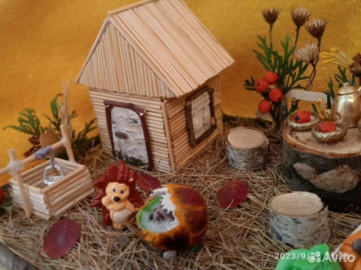 Поделка осенняя в школу, в сад 