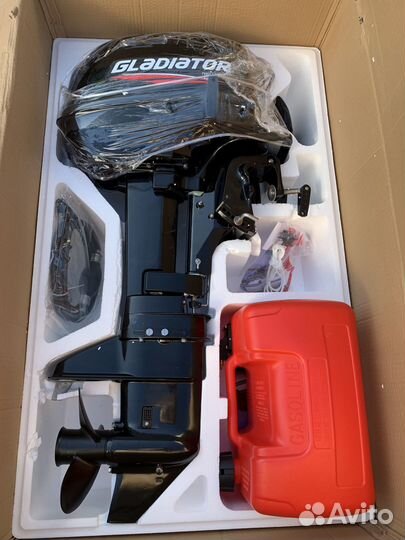 Лодочный мотор Gladiator G9.8FHS 2-такт