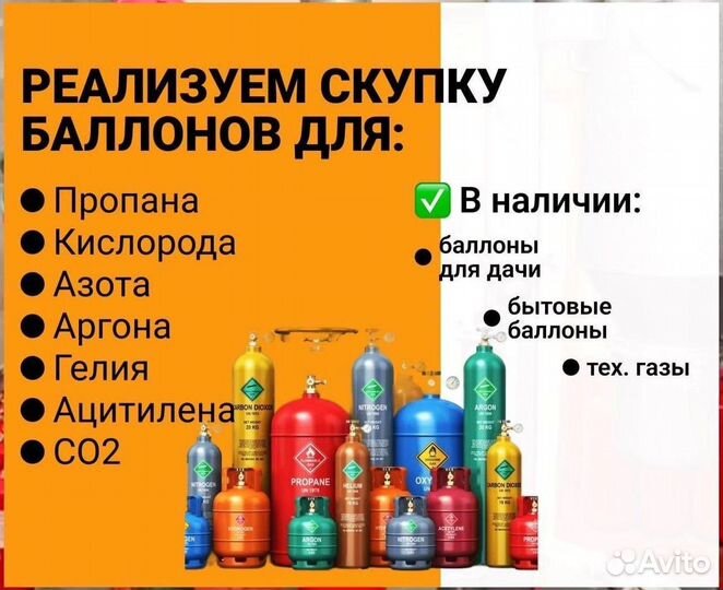 Баллоны Азот. Покупка