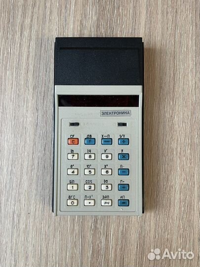 Калькулятор электроника СССР