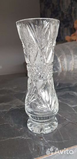 Хрустальная ваза для цветов