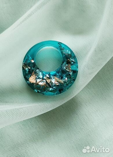 Кулон из эпоксидной смолы