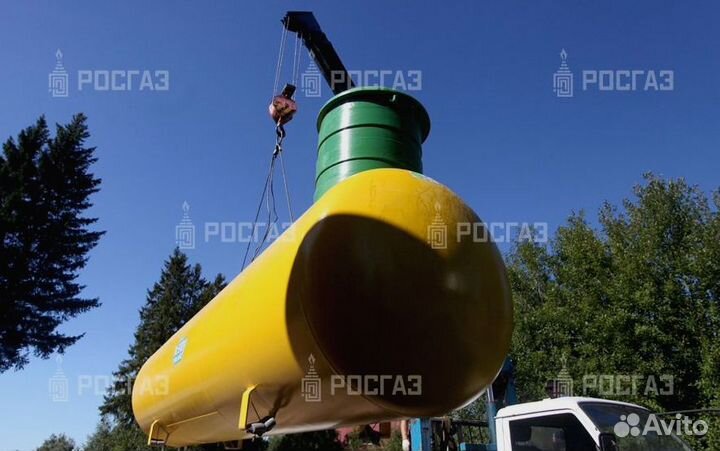 Газгольдер новый