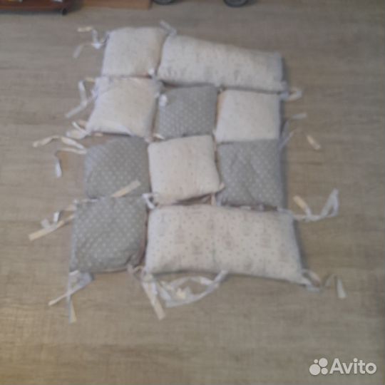 Бортики в детскую кроватку