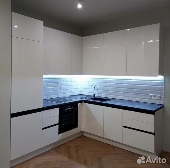 Кухня прямая 