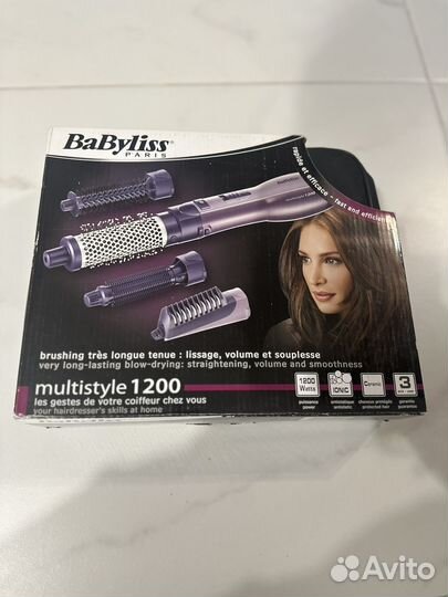 Фен-щетка доя волос Вabyliss 1200