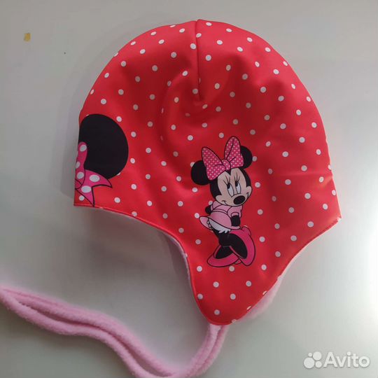 Новая зимняя шапка Мини маус