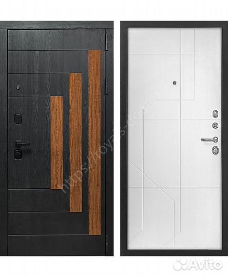 Входная дверь мдф, металл 1,8 мм