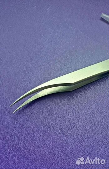 Пинцеты для наращивания ресниц 2шт