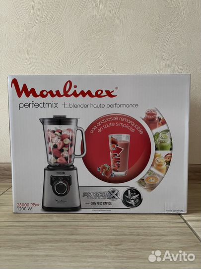 Блендер Moulinex PerfectMix LM811D10 Grey 1200вт