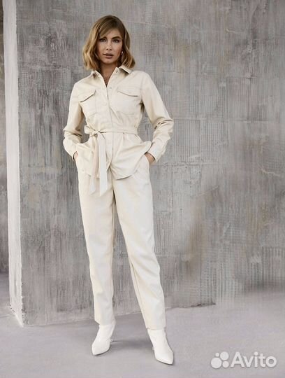 Кожаные брюки женские Vittoria Vicci