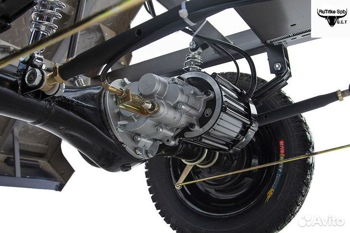 Грузовой электротрицикл Rutrike D4 кабина