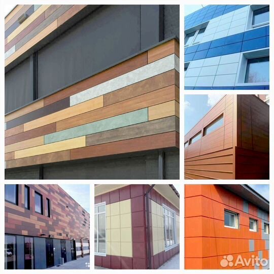 Фасадные металлоскассеты