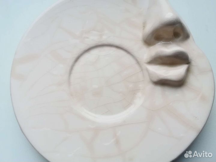 Чашка с блюдцем фарфор