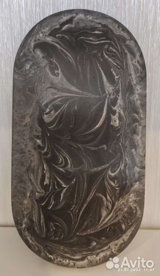 Поднос из гипса