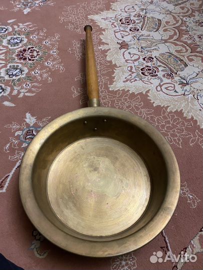 Латунный таз