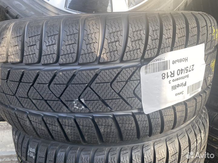 Pirelli Winter Sottozero 3 275/40 R18 и 245/45 R18 103V