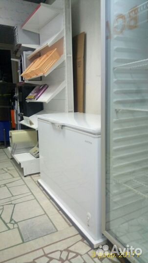 Морозильный ларь Aucma BD-446 с двумя крышками