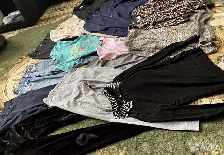 Пакет вещей на девочку 9-14лет