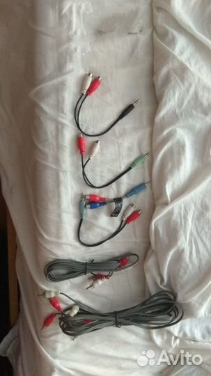 Тюльпаны межблоки, шнуры DIN3