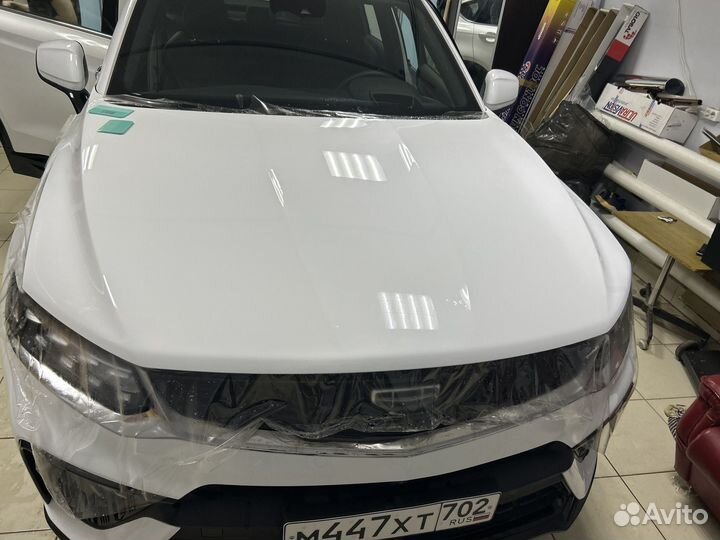 Бронирование авто пленкой