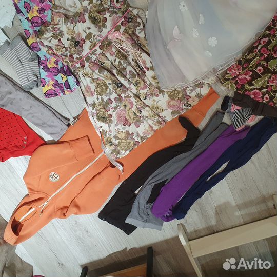 Детские вещи пакетом на девочку 98 104