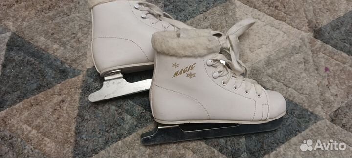 Коньки детские двухполозные