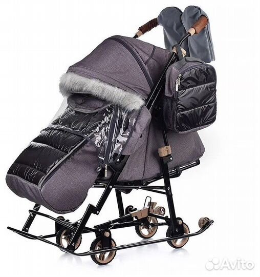 Коляска санки gelaxy glory gloss