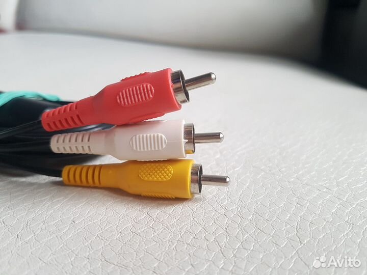 Оригинальный композитный AV кабель для PS2 и PS3