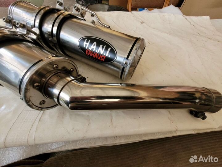 Глушители прямоточные на yamaha XJR1300