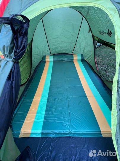 Двухместный самонадувающийся коврик - матрас