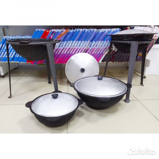 Казан чугунный