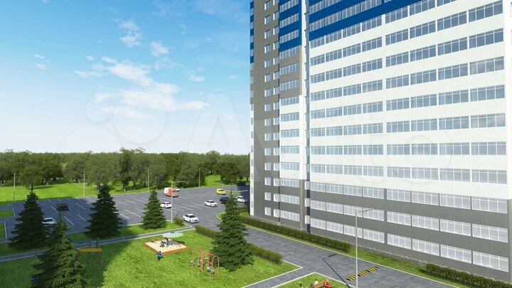 2-к. квартира, 41,9 м², 17/25 эт.