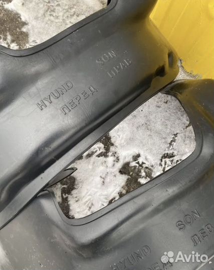 Подкрылки хундай соната 5 передние