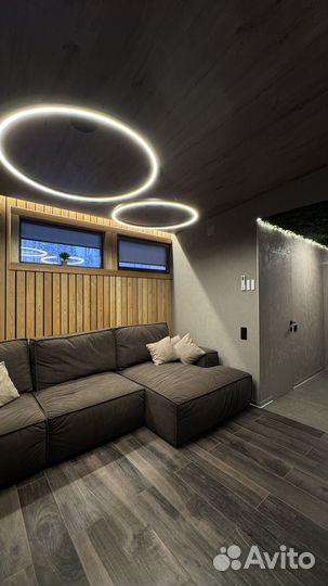 Баня на дровах С купелью