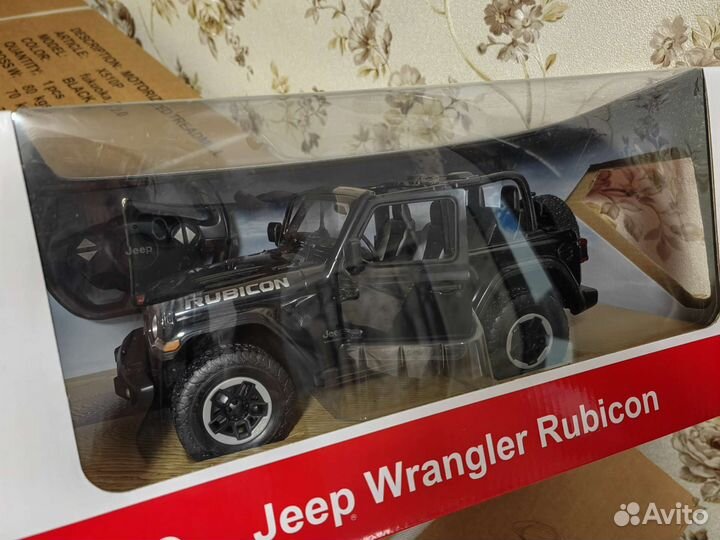 Машина Rastar ру 1:14 Jeep Wrangler На пульте