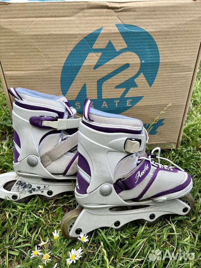 Роликовые коньки детские раздвижные