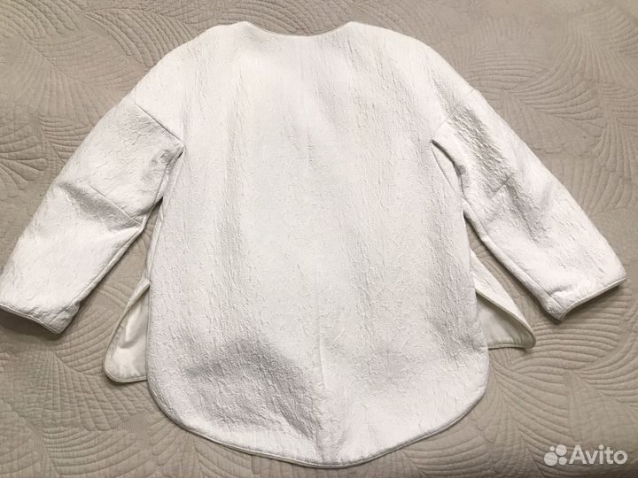 Пиджак жакет Zara белый размер М