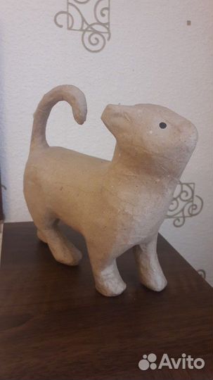Кошка папье маше