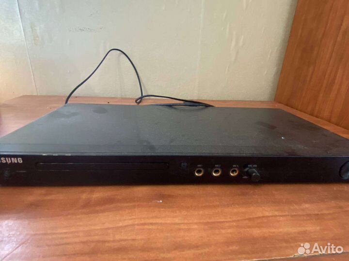 Dvd плеер с караоке samsung
