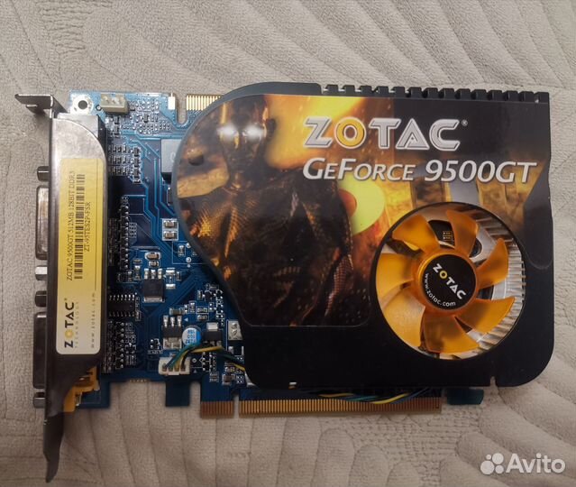 Zotac 9500gt 512 mb 128bit
