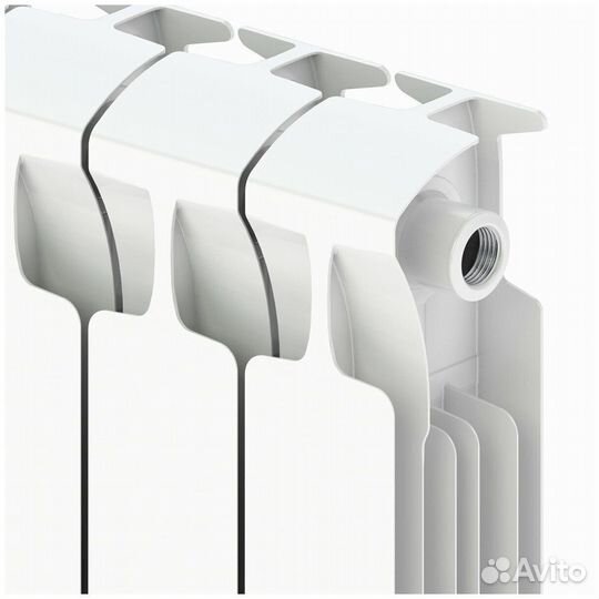 Радиатор биметаллический Monolit 500 мм 6 секций 3