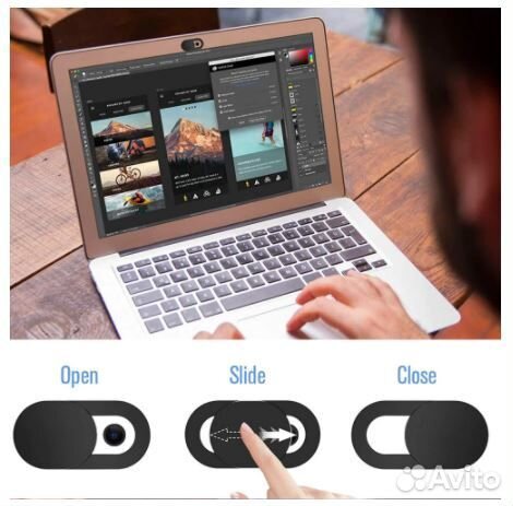 Шторка для веб камеры