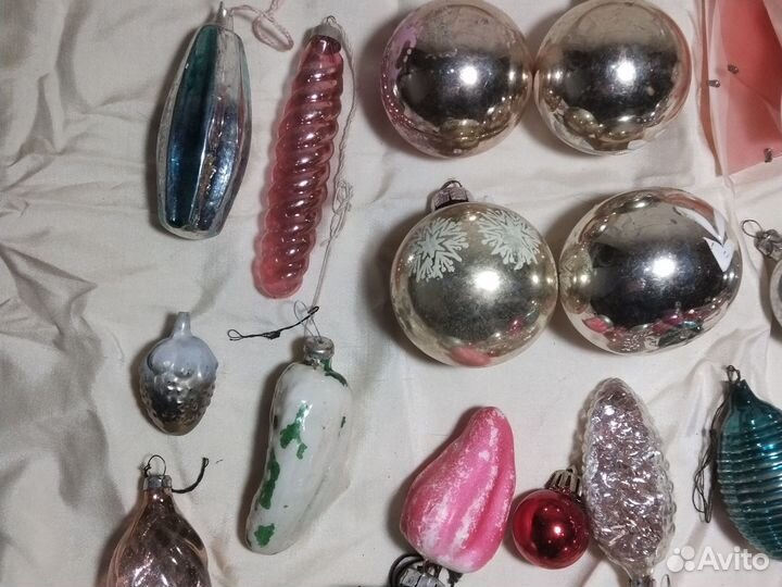 Елочные игрушки СССР