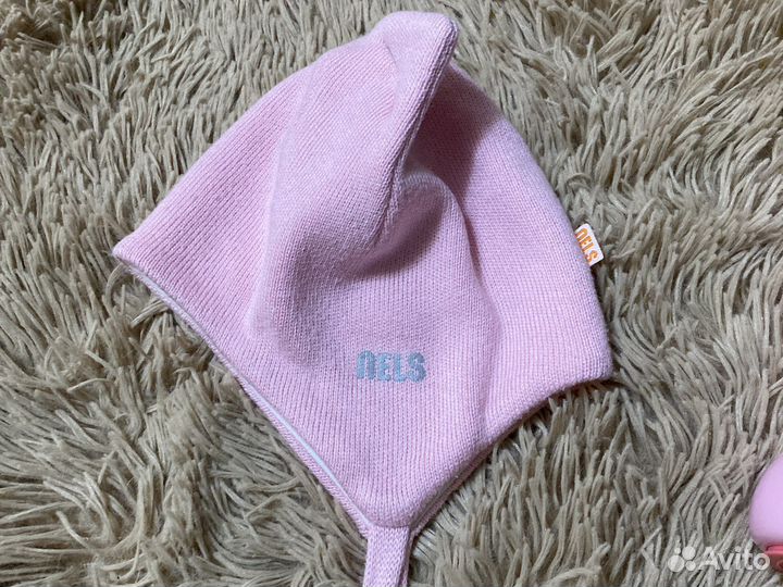 Демисезонная шапка Nеls для девочки