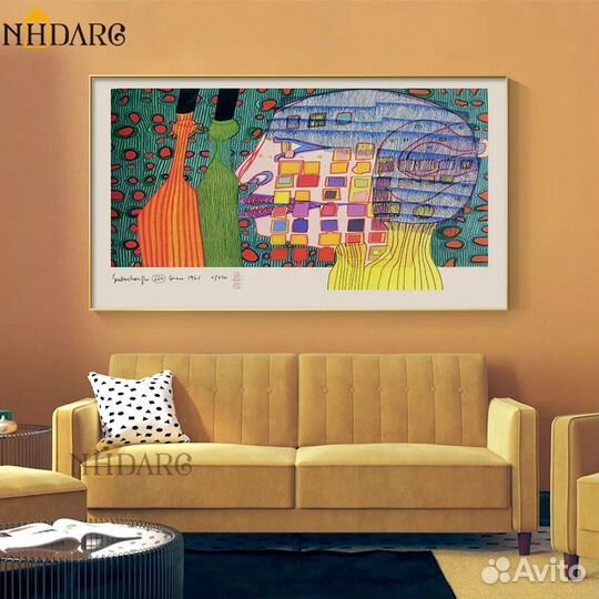 Картина на холсте для декора