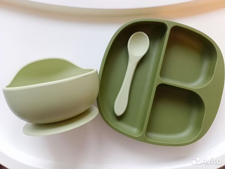 Посуда детская силиконовая