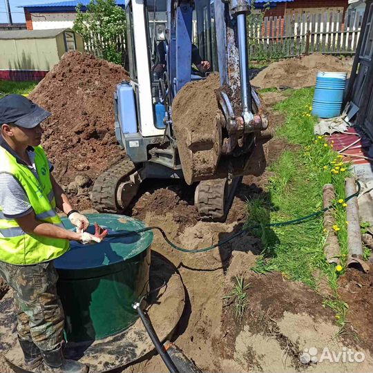 Монтаж, ремонт и обслуживание септика под ключ